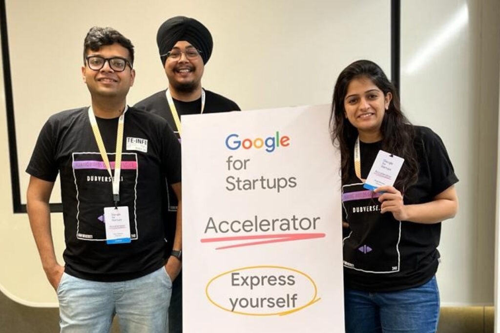 Dubverse at Google for Startups 2022