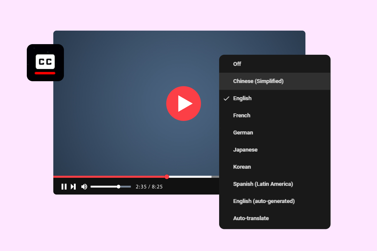 Importance on YT subtitles