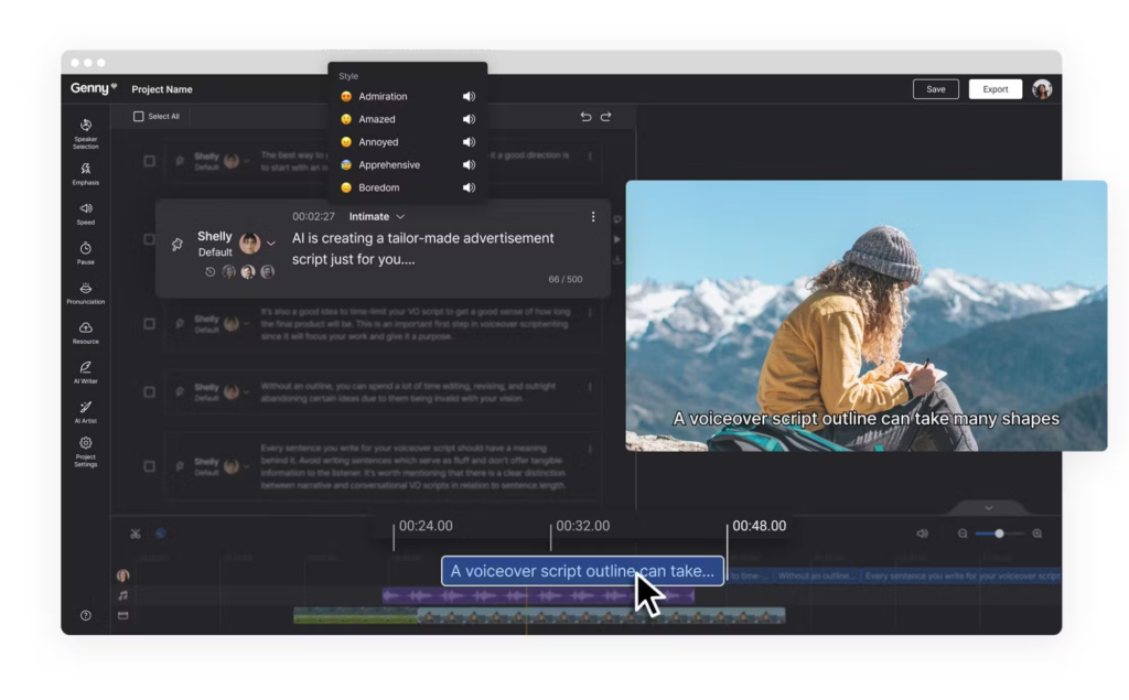Lovo.ai AI voice generator