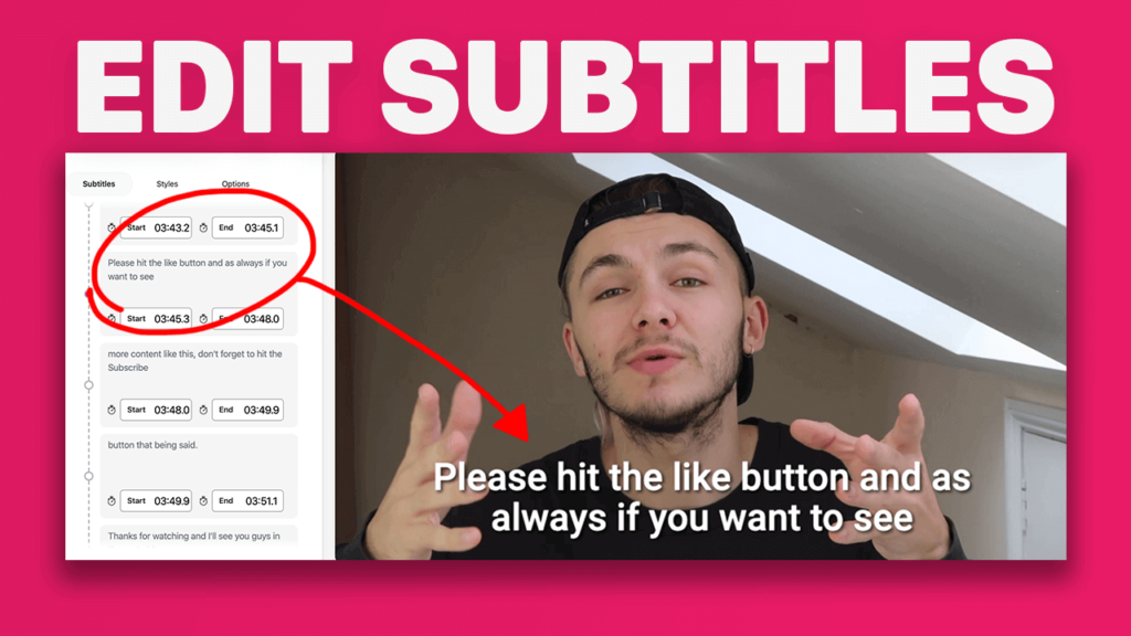 Veed is a versatile video editing platform that offers a range of features, with a primary focus on built-in subtitle generation. It provides an automated subtitle generation feature, allowing users to generate subtitles quickly and efficiently, streamlining their workflow.