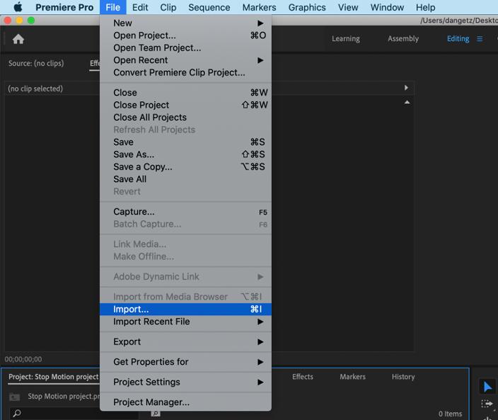 Before diving into the world of AI-driven subtitles, you'll need to import your video footage into Adobe Premiere Pro. This initial step sets the stage for the exciting automation that follows.