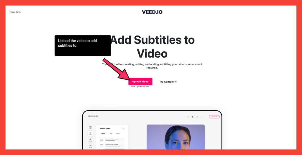 Whether you need to create captions or embed subtitles in MP4 files, VEED.IO is your ultimate solution. The platform supports various subtitle formats, including TXT, SSA, VTT, and more, ensuring seamless compatibility. Veed offers seamless synchronization with Dropbox and webcam, providing users with flexible options for importing content. Notably, the platform facilitates one-click conversion of subtitle files into different languages which further adds to its versatility. Further, the platform's impressive speed and intuitive interface enhance user productivity to a different level.