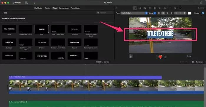 Double-click the title card you just added to open the Title Inspector. Within the Title Inspector, you'll find a text box. This is where you'll enter the subtitle text for the corresponding section of your video. Adjust the font, size, color, and alignment of the text to match your video's style and branding.