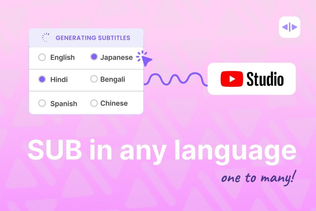 You can create subtitle files manually, hiring a professional or using a subtitle generator tool. The fastest way is to use an AI subtitle tool to generate subtitles in almost any language within minutes.Getting the right subtitle file is important since you will be permanently adding it to your video. If anything goes wrong, you’ll have to embed subtitles from scratch.