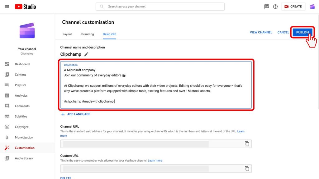The first step in a YouTube audit involves assessing the basics - the foundational elements that constitute your channel. These primarily focus on the presentation of your channel, ensuring that all the elements are not only present but are also tailored to accurately and effectively represent your brand and its unique traits.