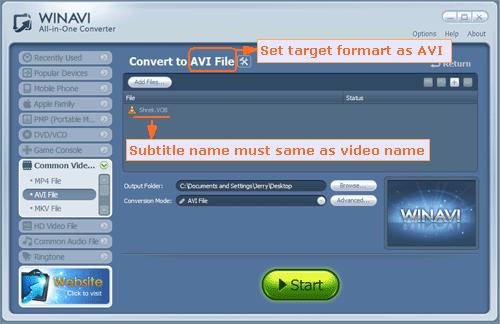 Upload your video file into the video converter.Click on the 'Subtitles' tab and select 'Add'.A dialogue box will open from where you can select your subtitle file, which will then be added to the video.All that's left is to choose your desired output format and the location where you want to save it, and then convert the video.