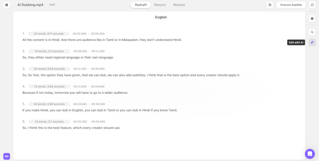 Edit with AI: Why Bother?Languages have their own quirks and rules. Not all languages are gender-neutral, and when you're translating, the nuances can easily slip through the cracks. Sometimes, there are feelings or words in the source language that don't have an exact match in the target language, leading to a loss of essence. 
