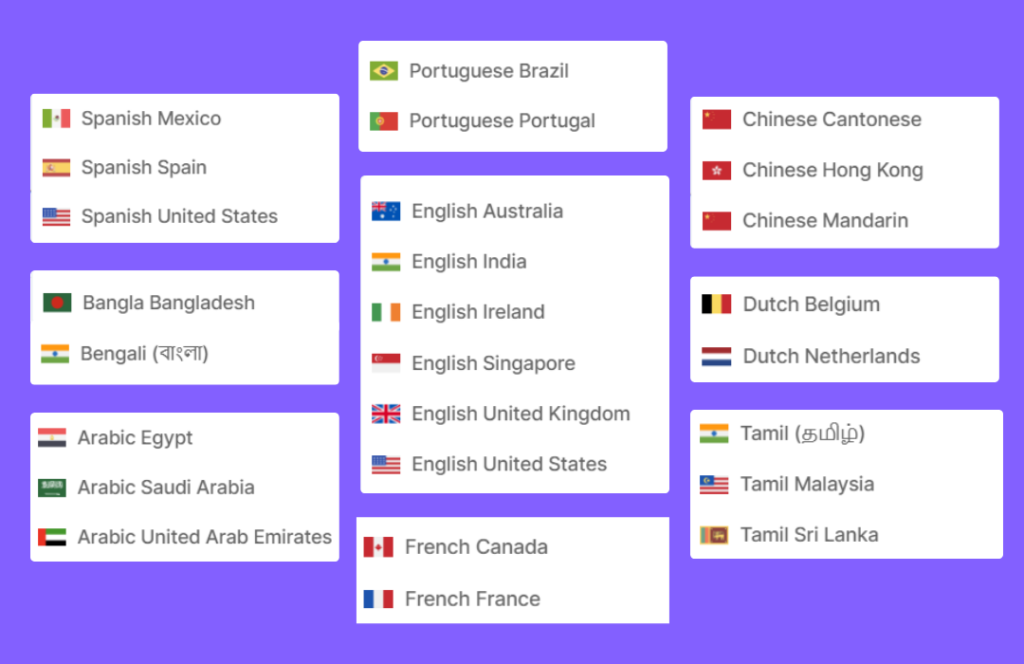 Consider your target audience and the languages they are comfortable with. If your podcast has a global reach, opt for AI dubbing tools that support a wide range of languages. Ensure that the language models used by the AI are accurate and convey the nuances of each language effectively.